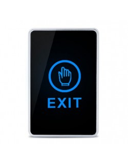 Ηλεκτρονικό μπουτόν εξόδου αφής, με φωτεινή ένδειξη