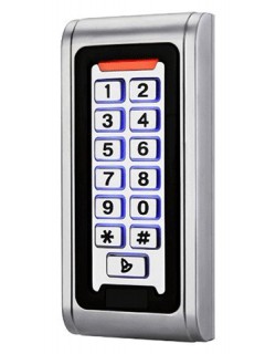 Αντιβανδαλιστικό με μεταλλικό πληκτρολόγιο πρόσβασης (2000 χρήστες + 2000 κωδικοί)