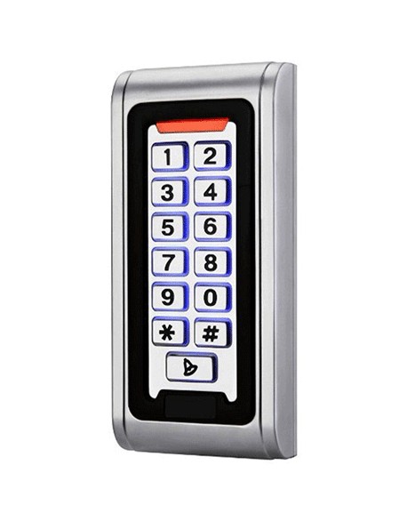 Αντιβανδαλιστικό με μεταλλικό πληκτρολόγιο πρόσβασης (2000 χρήστες + 2000 κωδικοί)