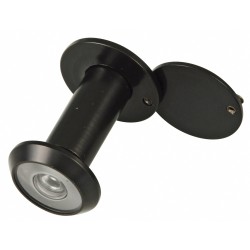 Μαύρο ματάκι θωρακισμένης πόρτας 